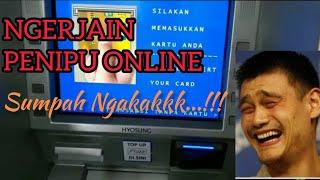 NGERJAIN PENIPU ONLINE. Calon Korbannya Pinter. Si Penipu Emosi Parah. Ngakak Guling-Guling!!!