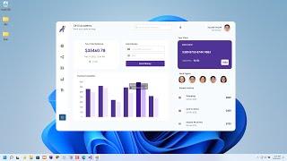 C# - Expense Manager Dashboard Design using Bunifu Framework