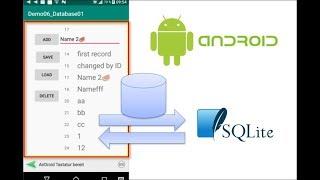 SQLite Datenbank in Android Java. Full-Tutorial