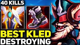 RANK 1 BEST KLED SHOWS HOW TO DESTROY! (PATCH 14.13) | League of Legends