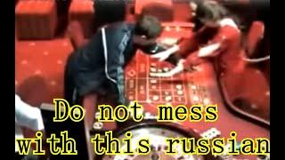 MUST SEE ! FREAKOUT - Russian goes CRAZY in Casino Roulette LIVE