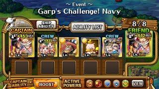 GARP'S CHALLENGE NAVY vs PSY - ROGER and WHITEBEARD team OPTC