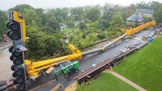 Incredible World Largest Load Crane & Idiots Crane Operation Skill. Fails Heavy Equipment Machines