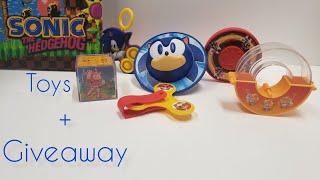 Sonic The Hedgehog 2023 Burger King toys set of 6 + Giveaway!!