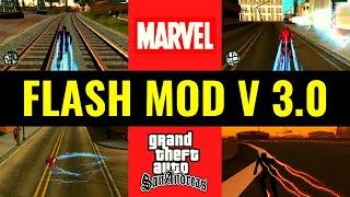 How to install Flash Mod in Gta San Andreas | Gta Sa Flash mod Controls | Flash mod 3.0