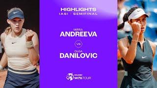 Mirra Andreeva vs. Olga Danilovic | 2024 Iasi Semifinal | WTA Match Highlights