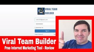 Viral Team Builder review | Best Internet Marketing tools for Free