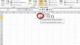 Activex control - Excel VBA - Visual Basic Tutorials