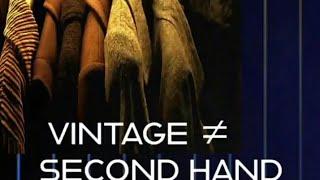Vintage e Second Hand !! Você Sabe a Diferença? Moda Além da Estética Por Elisa Chanan