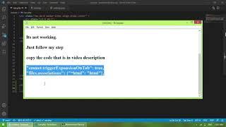 VS Code Autocomplete html tags not working Solution- Emmet Extinctions | Learn to Code