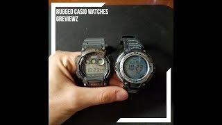 casio watches sgw-100 vs W735H GReviewz