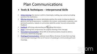 Project Communication Management by Adaeze Princess Nnabuife Live On IIPM International