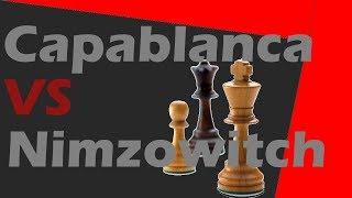 (SLO) Capablanca proti Nimzowitschu (1927)