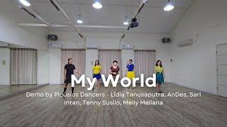 My World - Line Dance || Demo by Ploùsios Dancers