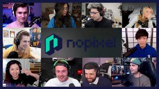 STREAMERS FIRST INTERACTIONS ON NOPIXEL 3.0 GTA RP (xQc, Sykkuno , Ludwig , Valkyrae , Fuslie , ...)