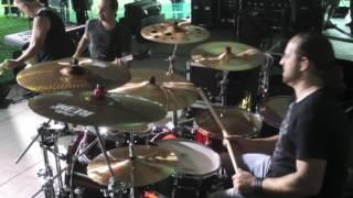 Mike Gerbitz drum cam "Led Zeppelin Medley" (Anthem 7/14/17)