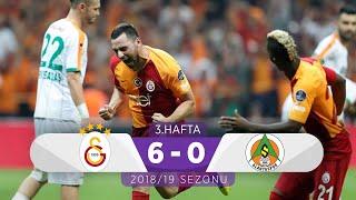 Galatasaray (6-0) Aytemiz Alanyaspor | 3. Hafta - 2018/19