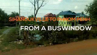 A glimpse of Cambodian countryside from a bus window (Sihanoukville to Phnom Penh)