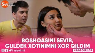 BOSHQASINI SEVIB GULDEK XOTINIMNI XOR QILDIM