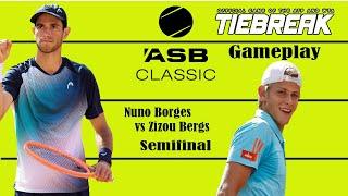 Nuno Borges       vs Zizou Bergs                  Auckland Open (01/10/2025)  gameplay Tiebreaker