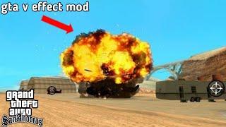 gta sa android gta v original effects mod || gtainside fan