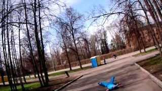 Упал на джамперах! \ Jumping Stilts Fail