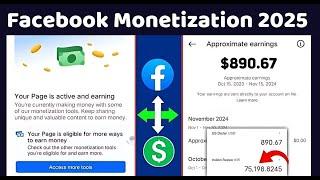 Facebook Monetization Eligibility In Hindi | Facebook Ko Monetise Kaise Kare 2024 | Part -1