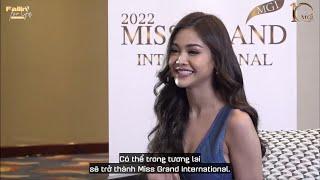 『Vietsub』Engfa Waraha (อิงฟ้า วราหะ) - Close Door Interview | Miss Grand International