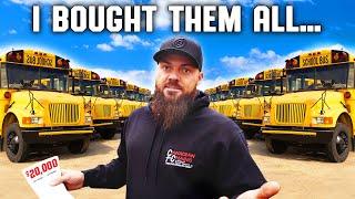 I Bought An Entire Fleet Of School Buses...