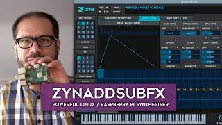 ZYNADDSUBFX on Raspberry PI Linux - open source synthesiser (pt. 1 - installation and examples)