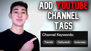 How to Add Channel Tags or Keywords to Your YouTube Channel