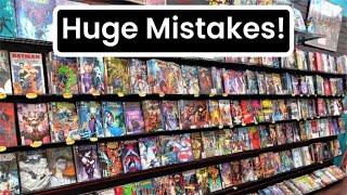 The Biggest Mistakes I’ve Made Collecting Comic Books … DON'T DO THIS