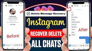 Instagram Delete Chat Wapas Kaise Laye 2025 | How To Recover Deleted Chats On Instagram 2025