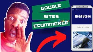 How to create an e-commerce website for free with google site