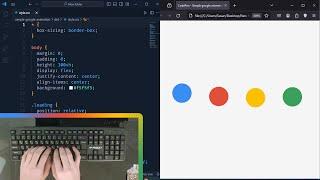 Creating Simple Google-Inspired Animation with HTML and CSS