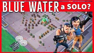 a BLUE WATER core rush? NO WAY  watch this amazing ZOOKA attack / BOOM BEACH strategy/gameplay/tips