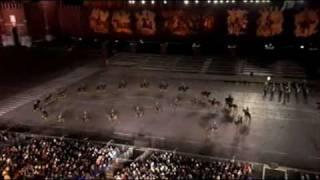 Red Square Parade Russian Cavalry Guards Unit