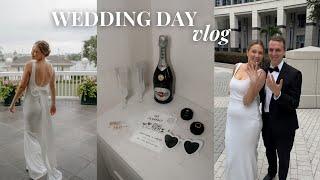 OUR WEDDING DAY VLOG (unedited behind the scenes look of our wedding day & eloping)