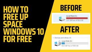 How To Free Up Disk Space In Windows For Free