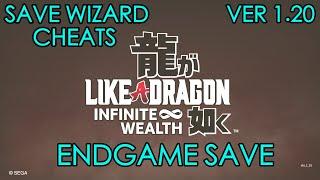 [PS4] Like a Dragon: Infinite Wealth - Max Stats & Money and Bonds | Endgame Save - PS4 Save Wizard