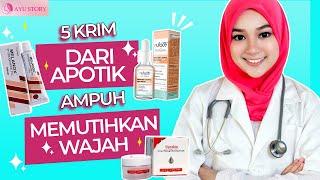 5 KRIM PEMUTIH WAJAH YANG AMAN DAN PALING AMPUH, ASLI DARI APOTIK NIH !