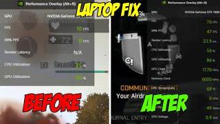 The only Fix for Dying Light Low FPS on Laptop. | Fix low FPS on Laptops | Low GPU usage FIX|