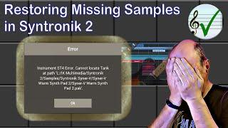 Missing Samples in IK Multimedia Syntronik 2