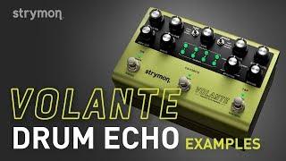 Strymon Volante - Drum Echo Examples - Demo