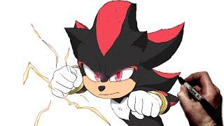 How To Draw Shadow Punch | Step By Step | Sonic The Hedgehog 3