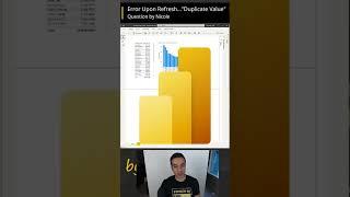 Fix Duplicate Value Error in Power BI #Shorts