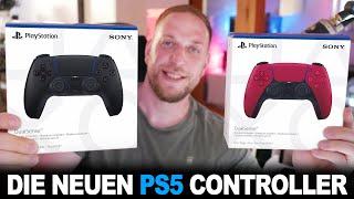 BESSER ALS ERWARTET | Die neuen Ps5 Controller Cosmic Red & Midnight Black sind da!