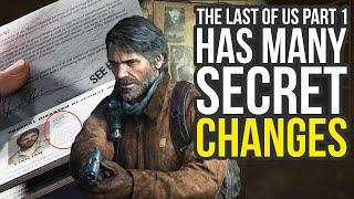 Many The Last Of Us Part 1 Changes You Didn't Know About (The Last Of Us Remake)