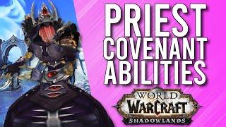 Priest ALL COVENANT Abilities In Shadowlands! - WoW: Shadowlands Alpha