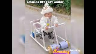 Let's make an amazing DIY baby walker